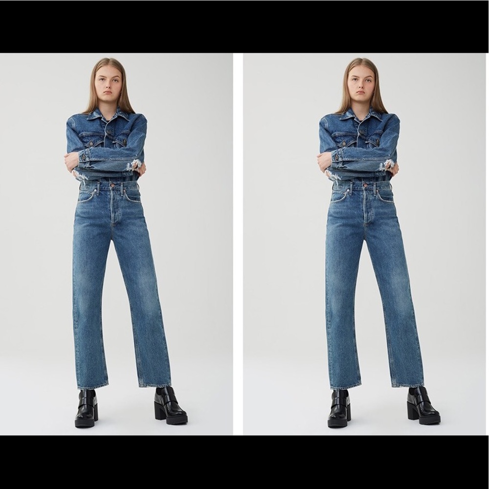 AGOLDE 90’s high rise jean